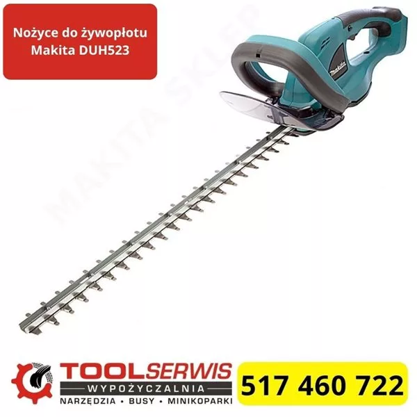 Nożyce do żywopłotu Makita DUH523