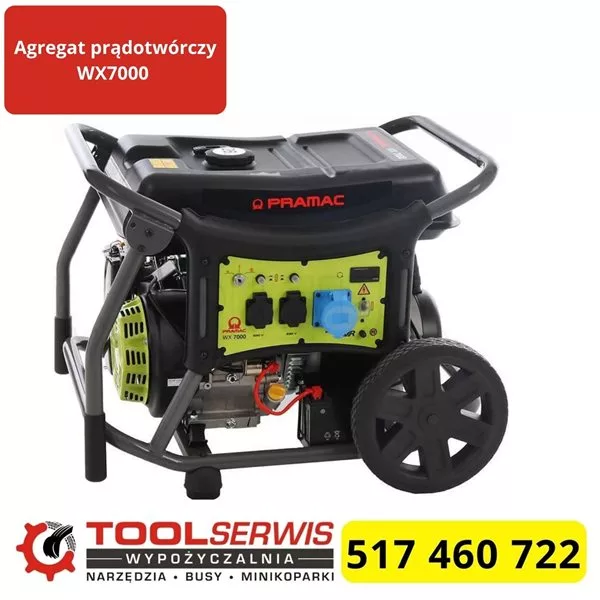 Agregat prądotwórczy WX7000