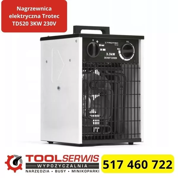 Nagrzewnica elektryczna Trotec TDS 20 3 kW 230 V