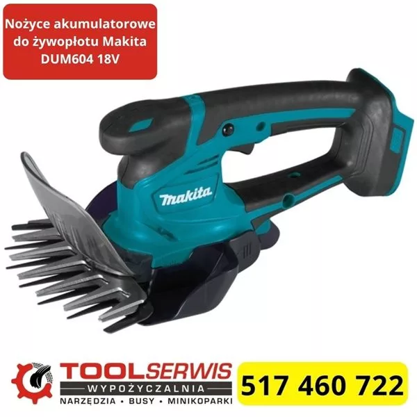 Nożyce Makita DUM604ZX 18V