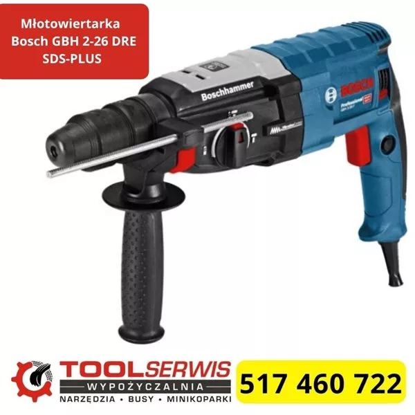 Młotowiertarka SDS-plus Bosch GBH 2-26 DRE