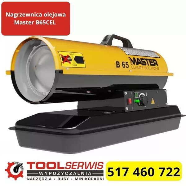 Nagrzewnica olejowa Master B 65 CEL